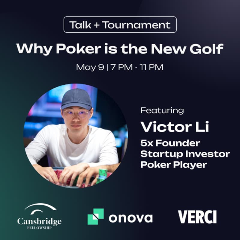Cover Image for Why Poker is the New Golf + Poker Tournament | Brought to you by AEF x Onova x Verci