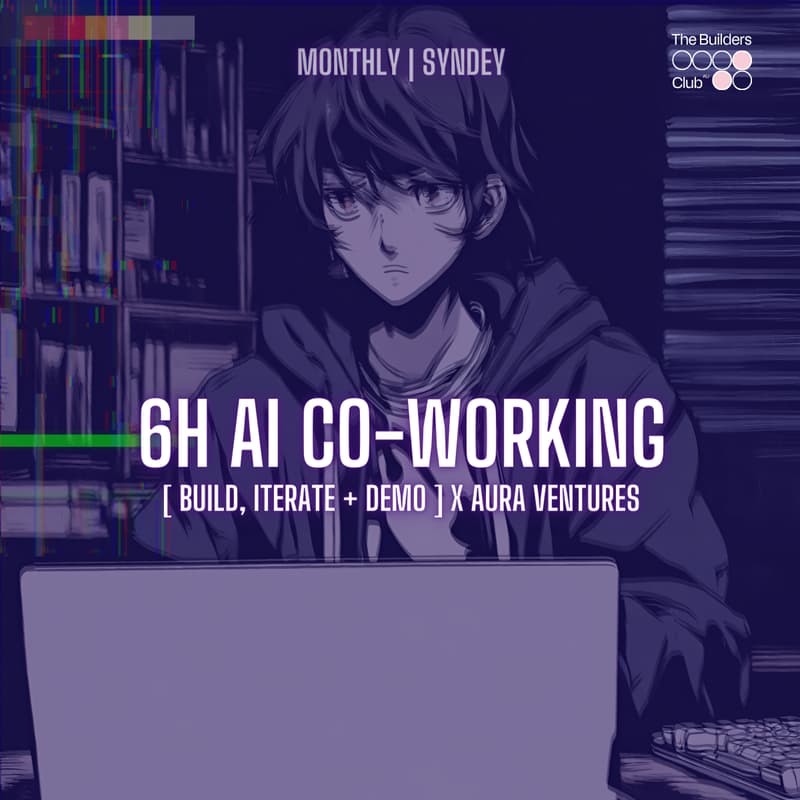 Cover Image for Monthly AI Builder Co-working x Aura Ventures