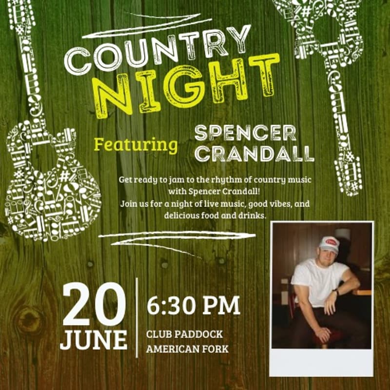 Cover Image for Spencer Crandall Concert