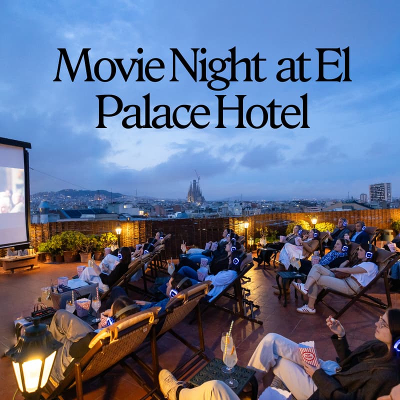 Cover Image for Cocktail & Movie Night @ Hotel El Palace Barcelona