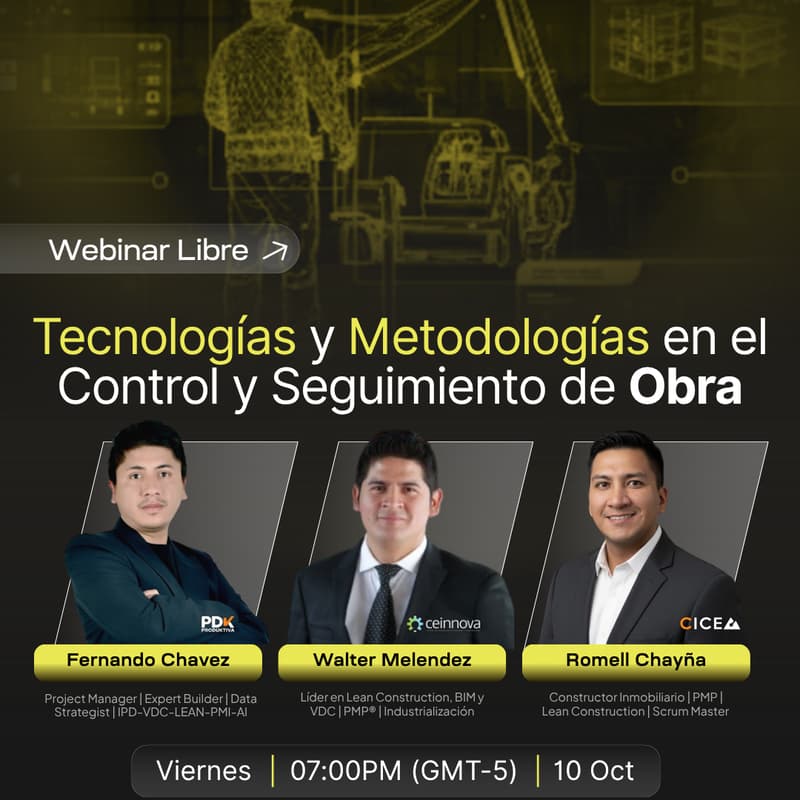 Cover Image for Tecnologías y Metodologías aplicadas al Control y Seguimiento de Obra