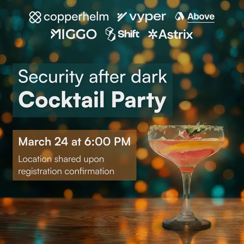 Cover Image for Security After Dark - Cocktail Party
