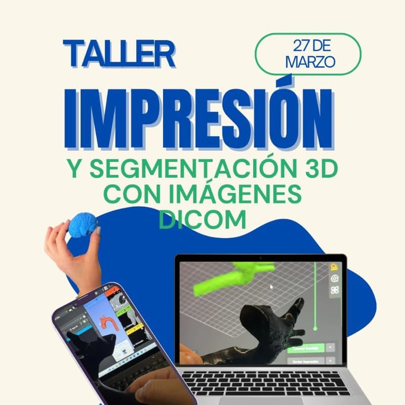 Foto de portada de Taller: Impresión y Segmentación 3D con Imagenes DICOM