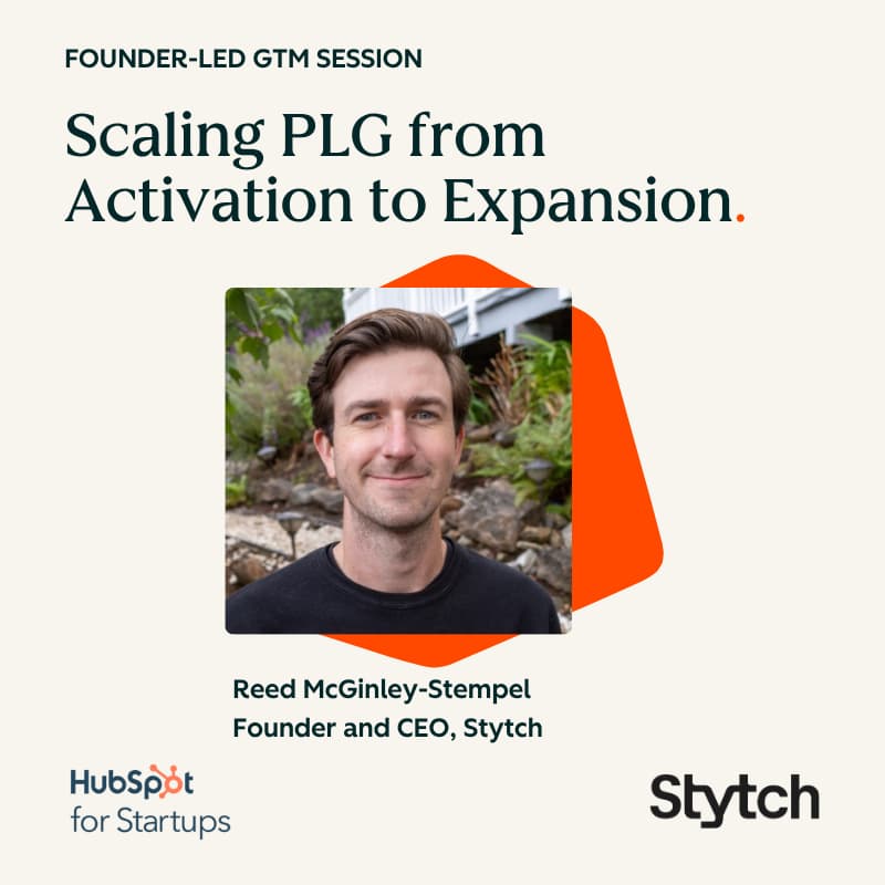 Cover Image for Founder-Led GTM Session with Reed McGinley-Stempel (Stytch)