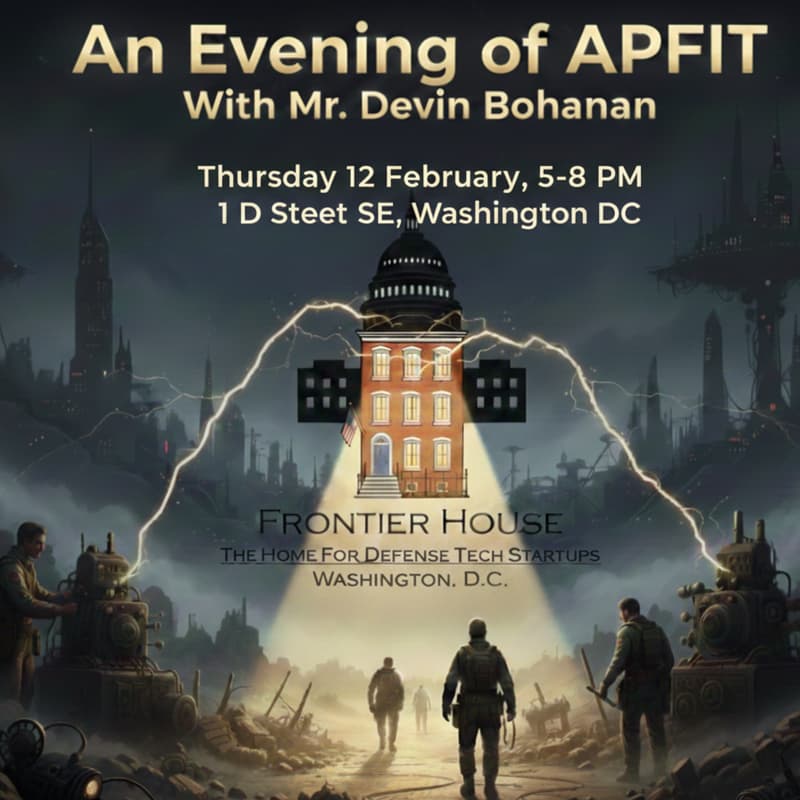 Cover Image for Frontier House DC Member Salon: Accelerating Innovation with APFIT