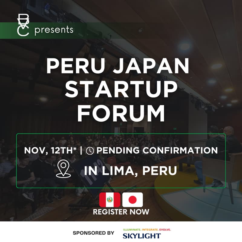 Cover Image for Peru Japan Startup Forum 2026