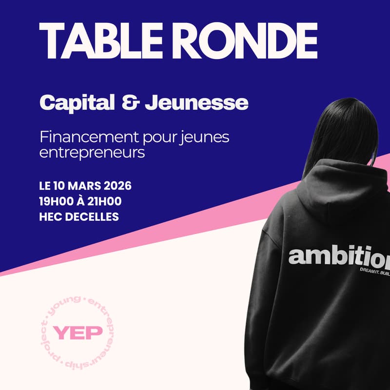 Cover Image for Table Ronde - Capital & Jeunesse