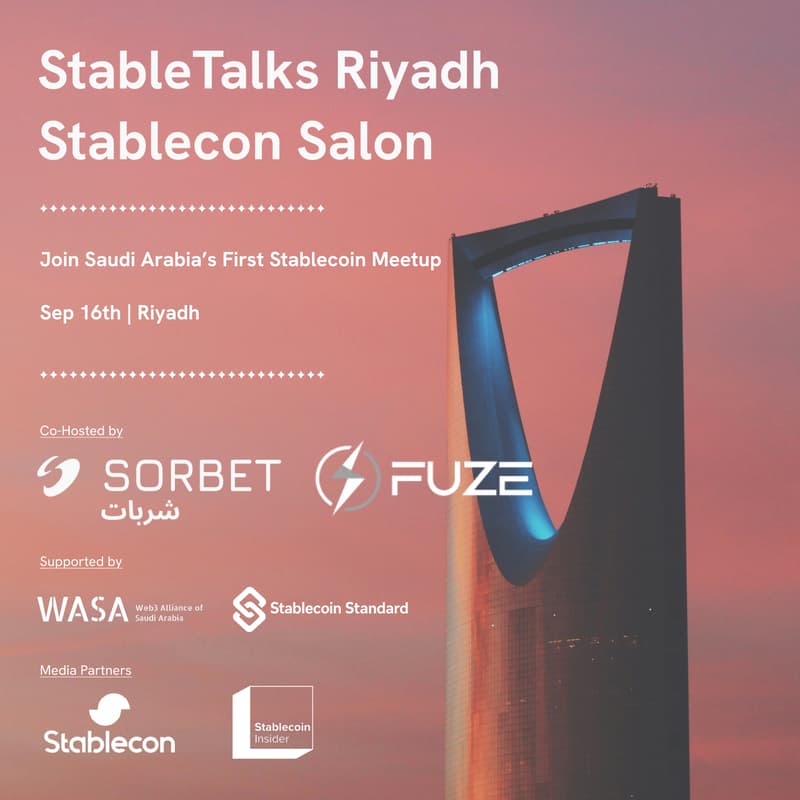 Cover Image for Stabletalks Riyadh x Stablecon Salon