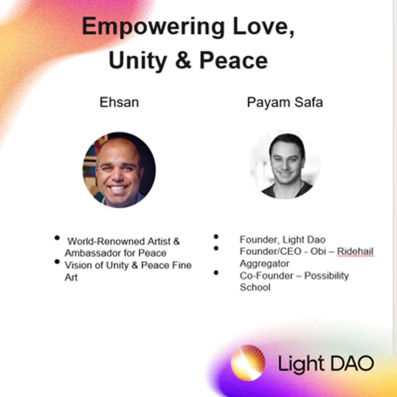 Cover Image for Light Dao Salon: Empowering Love, Unity & Peace (Orange County)