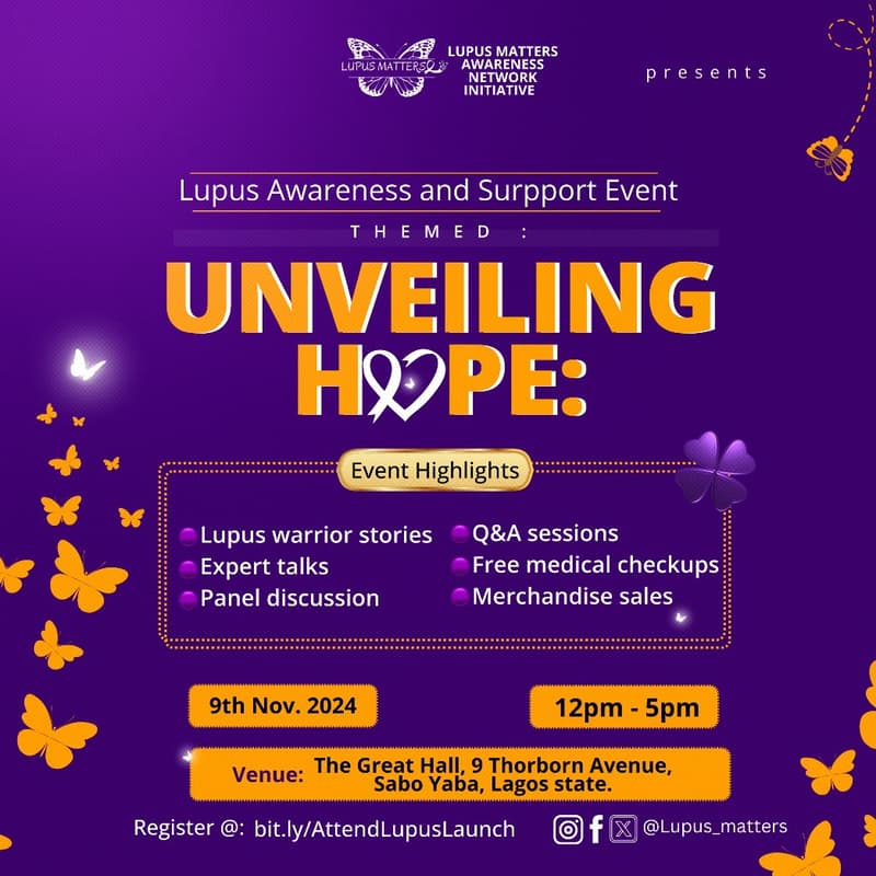 Cover Image for Unveiling Hope: Advancing Lupus Awareness and Support.