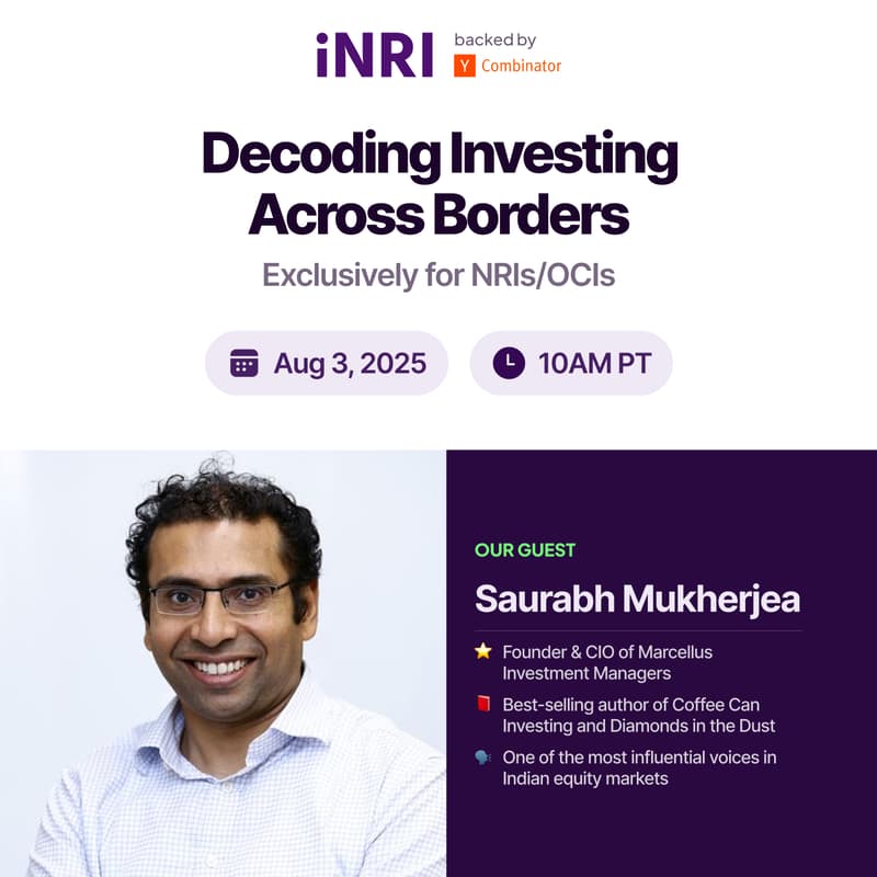 Cover Image for 🔥 Fireside Chat with Saurabh Mukherjea — Decoding Investing Across Borders