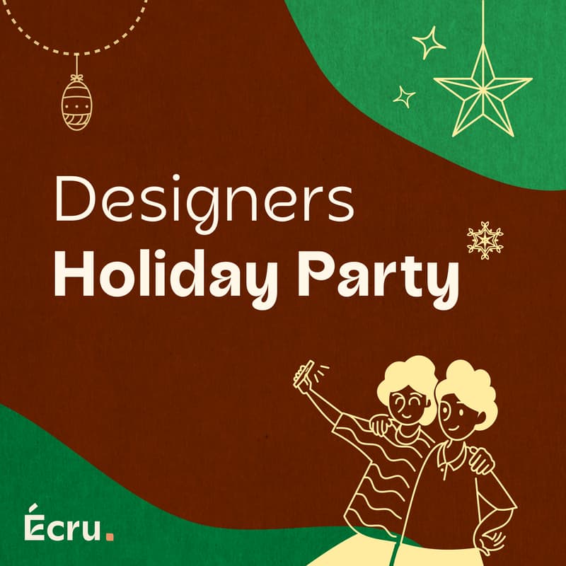 Cover Image for Ecru Dot | Designers Holiday Party 🎄