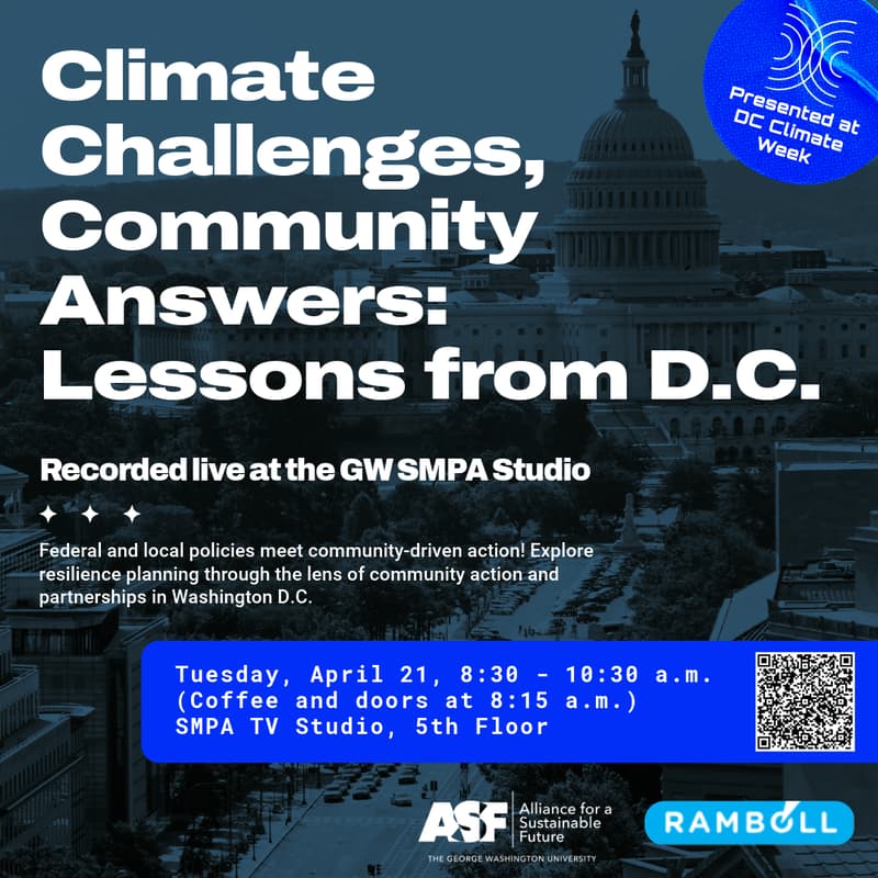 Cover Image for Climate Challenges, Community Answers: Lessons from D.C.
