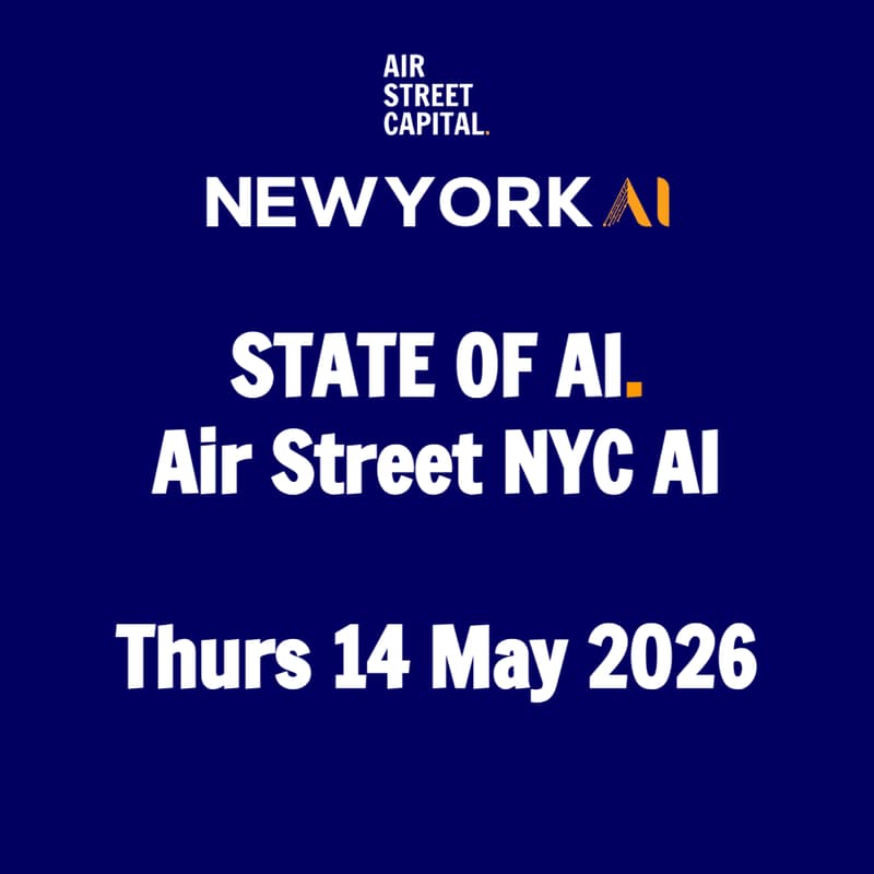 Cover Image for Air Street NYC AI meetup