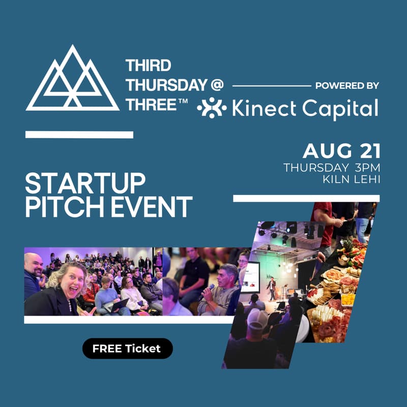 Cover Image for Third Thursday @ Three Startup Pitch Event