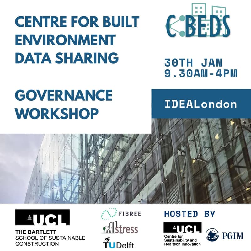 Cover Image for Centre for Built Environment Data Sharing - Governance Workshop