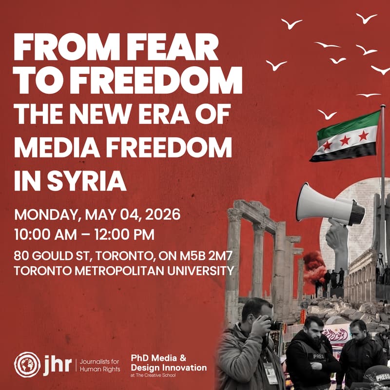 Cover Image for From Fear to Freedom: The New Era of Media Freedom in Syria