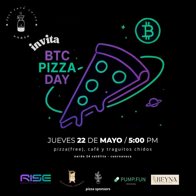Cover Image for BTC PIZZA DAY - CUERNA
