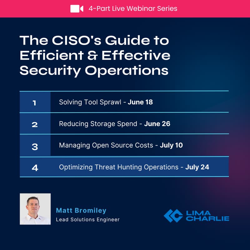 Cover Image for Optimizing Threat Hunting Operations with LimaCharlie