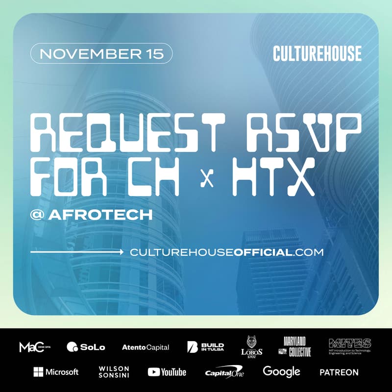 Cover Image for Culture House HTX @ AfroTech - The Day Party