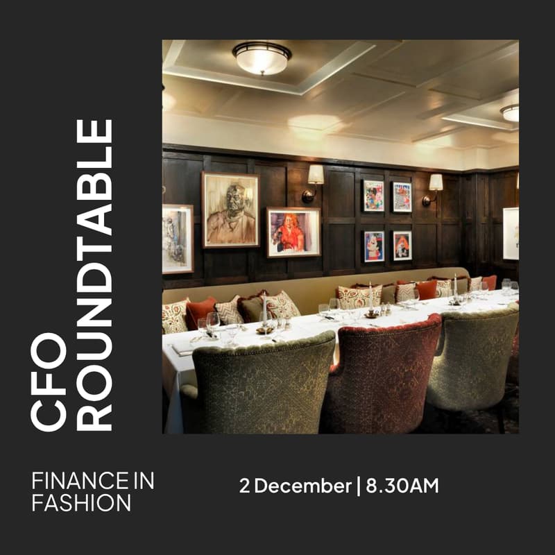 Cover Image for CFO Roundtable: Finance in Fashion
