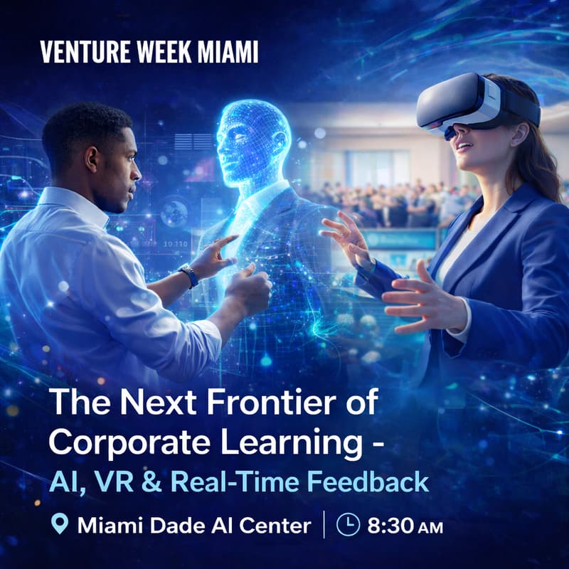 Cover Image for The Next Frontier of Corporate Learning - AI, VR & Real-Time Feedback