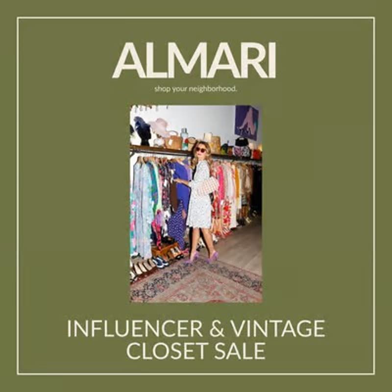 Cover Image for Almari Influencer Closet & Vintage Sale #3 | SOHO, NY!!!