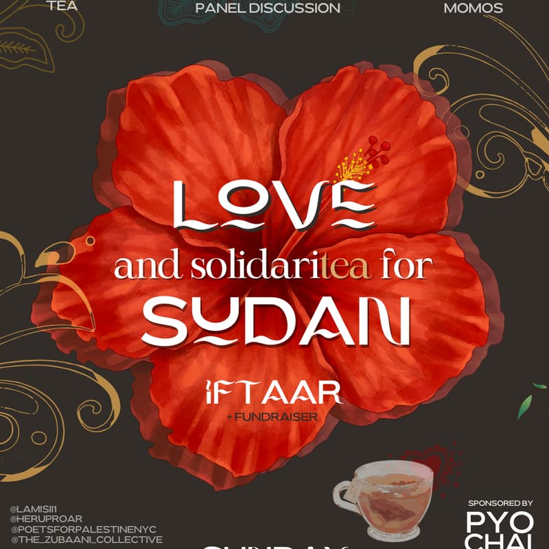 Cover Image for Solidaritea with Sudan Iftar Fundrasier