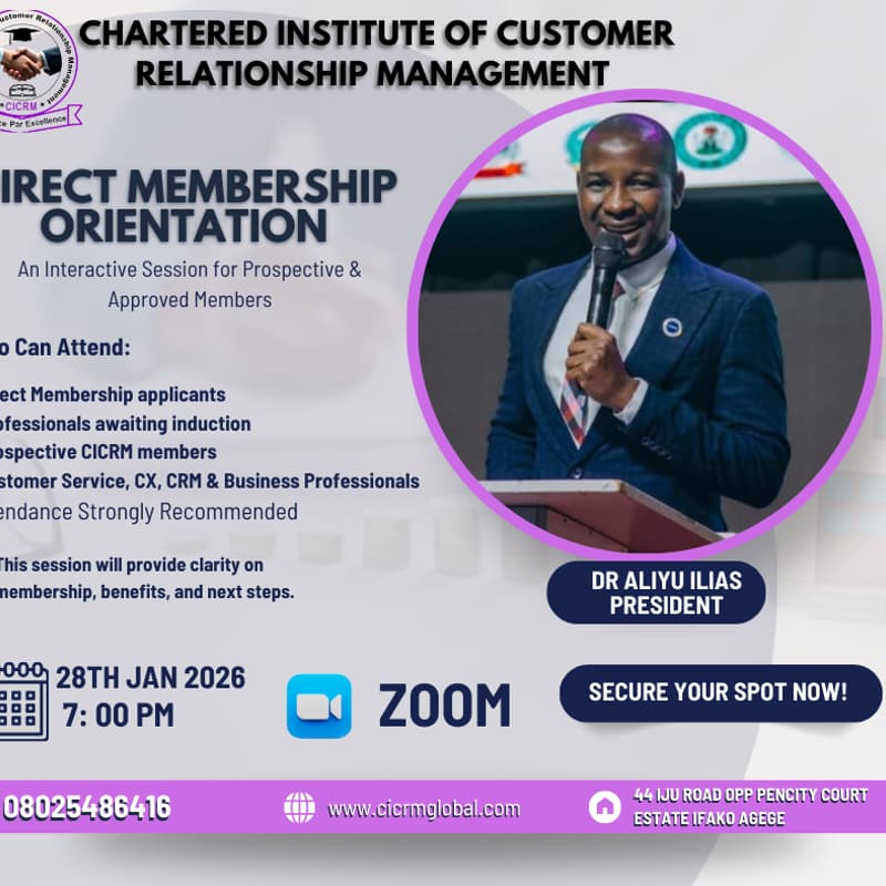 Cover Image for CICRM Direct Membership Orientation & Q&A Session