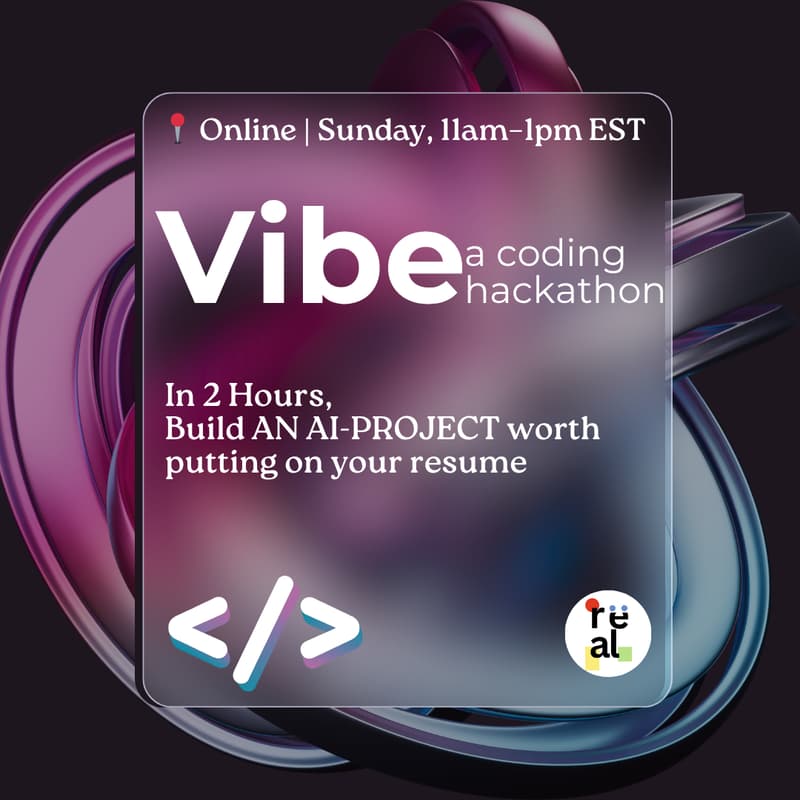 Cover Image for Vibe Coding Hackathon