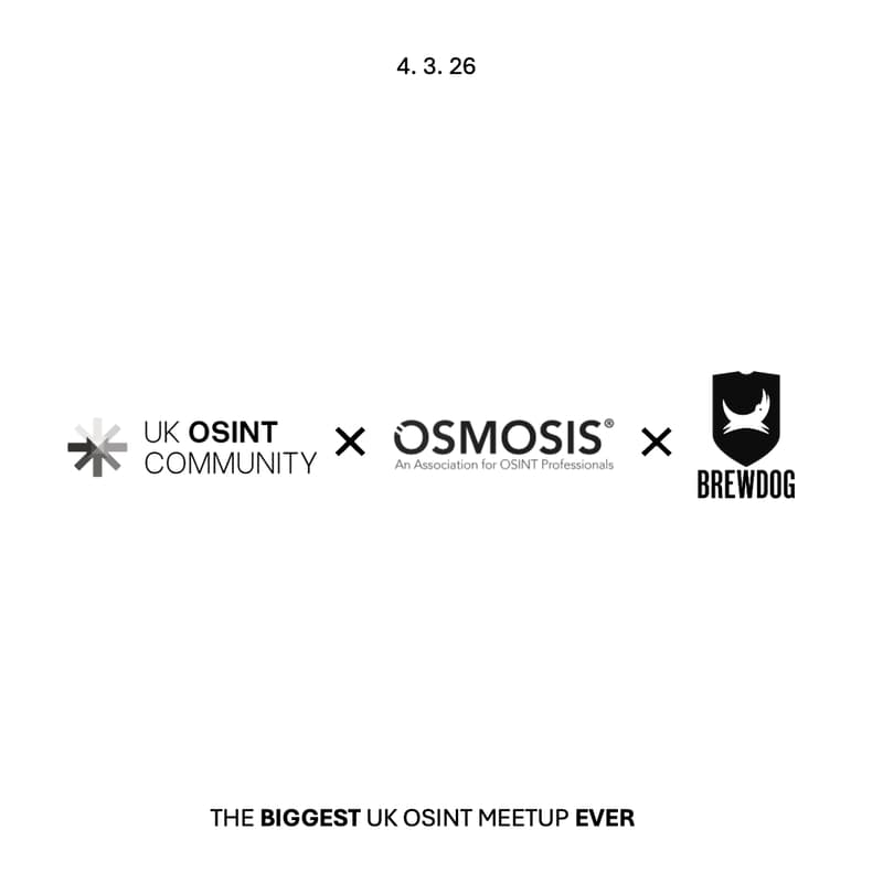 Cover Image for UK OSINT Community Meetup