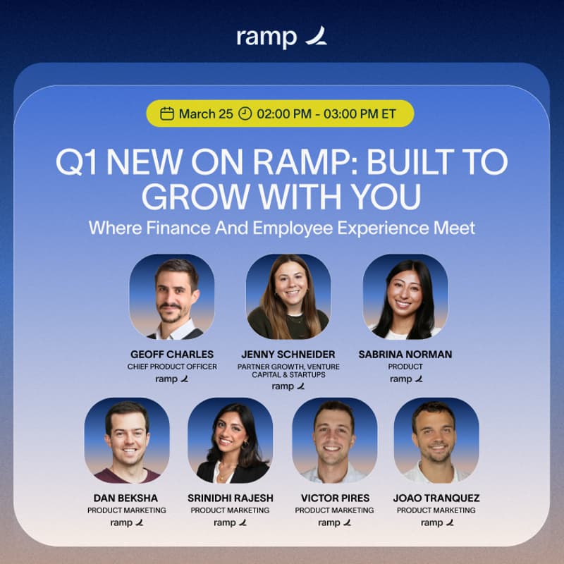 Cover Image for Q1 New on Ramp: Built to Grow With You