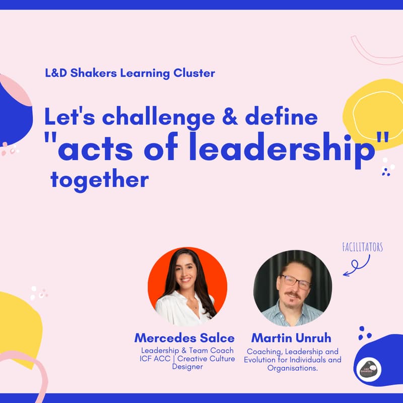 Cover Image for Leadership Learning Cluster—Acts of Leadership