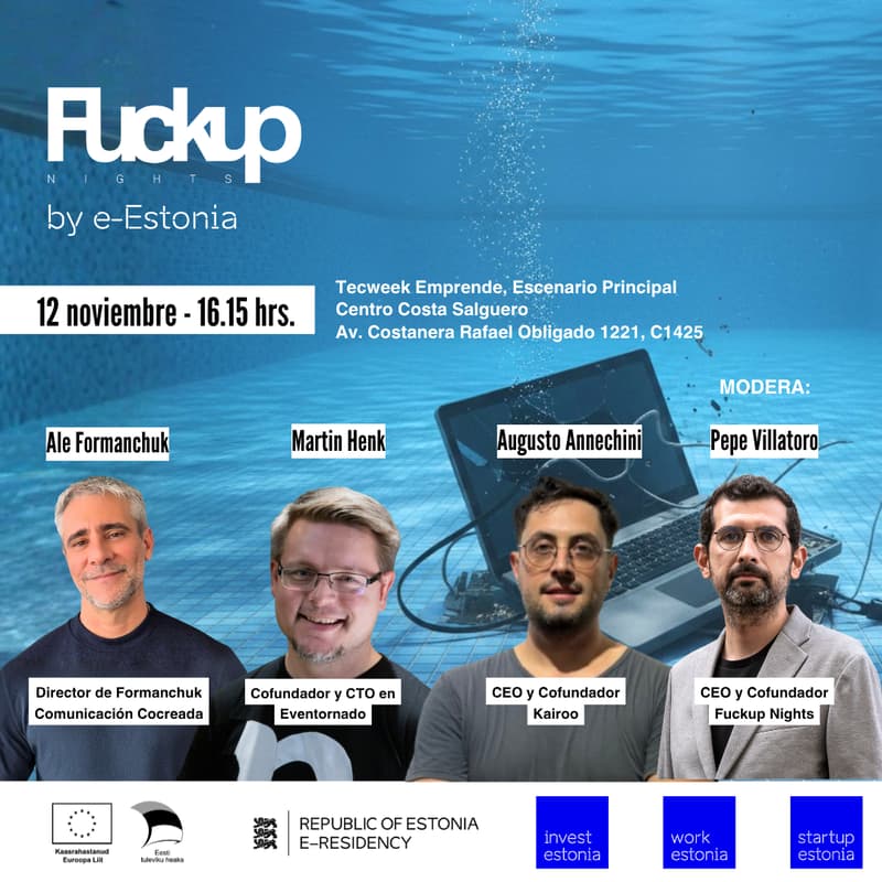 Cover Image for Fuckup Nights By E-Estonia