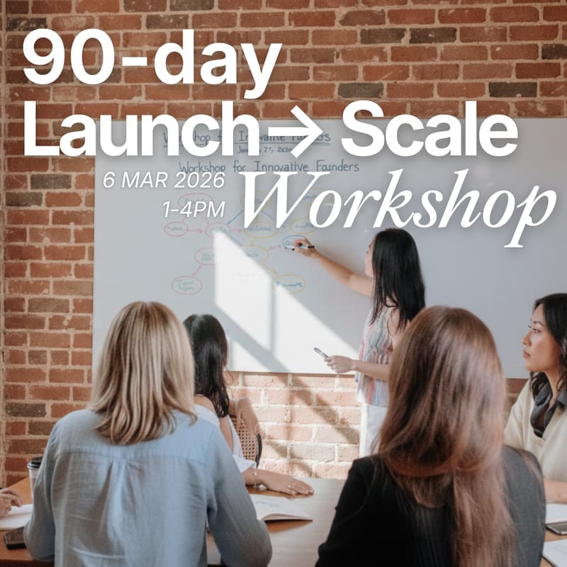 Cover Image for 90-Day Launch to Scale Workshop