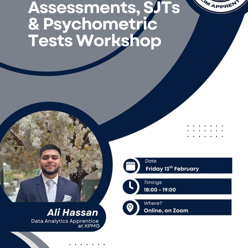 Cover Image for Brothers Apprenticeship Application Support Series: Online Assessments, SJTs & Psychometric Tests Workshop