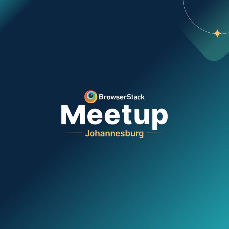 Cover Image for QA Meetup- Johannesburg