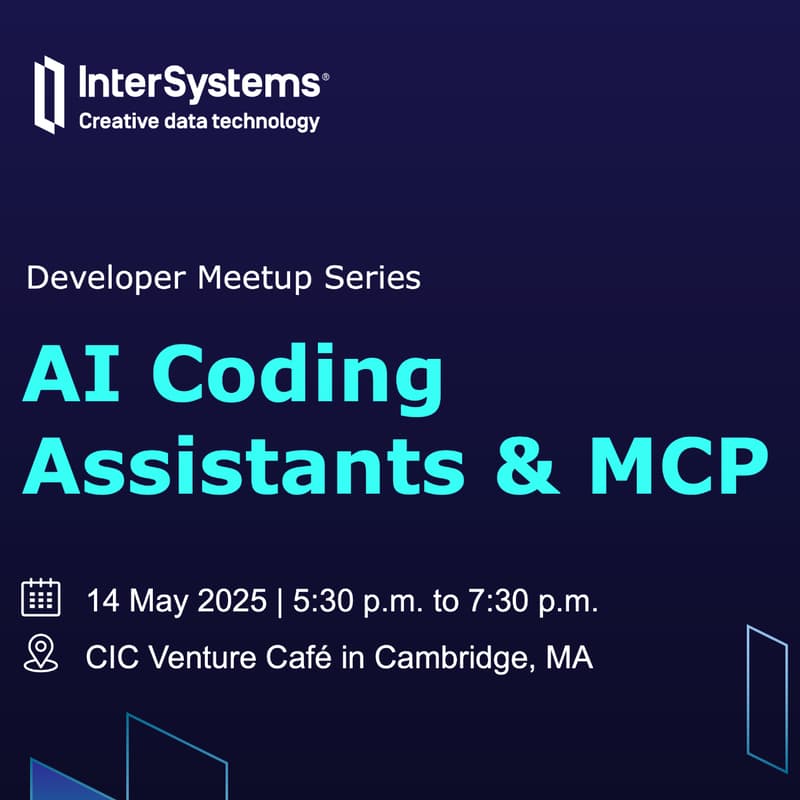 Cover Image for Developer Meetup - AI Coding Assistants & MCP [May 14 2025]