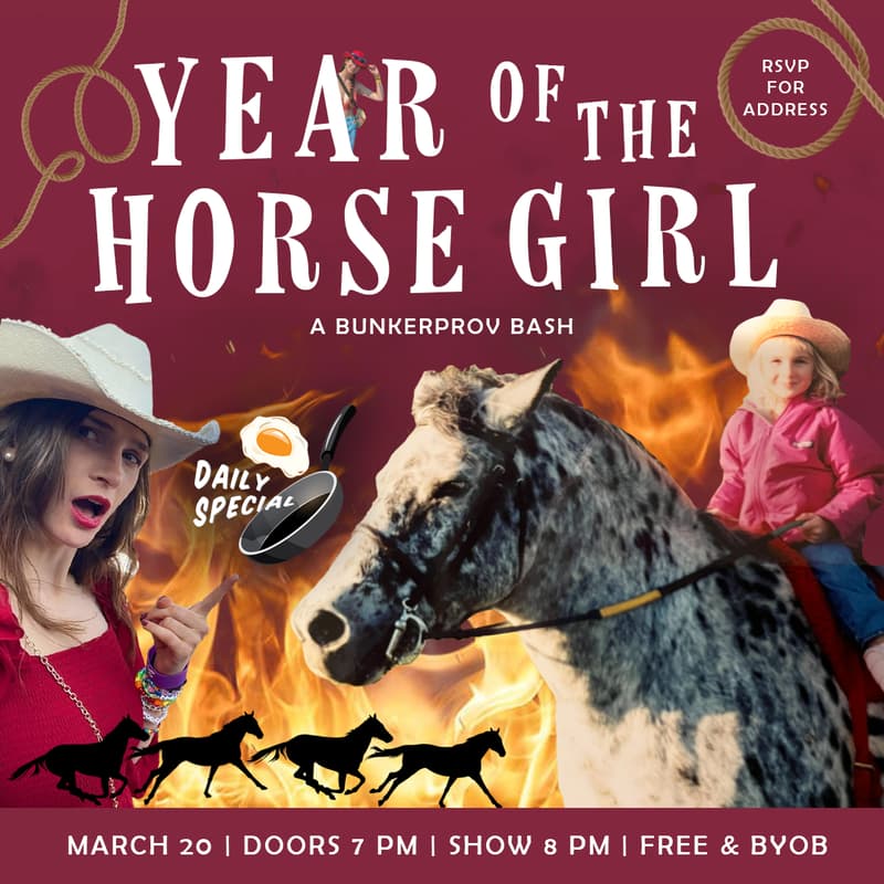 Cover Image for Bunkerprov: Year of the Horse Girl