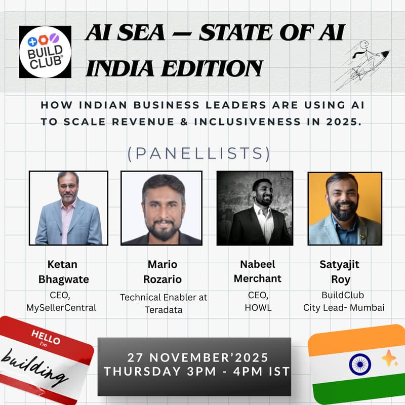 Cover Image for AI SEA- INDIA EDITION