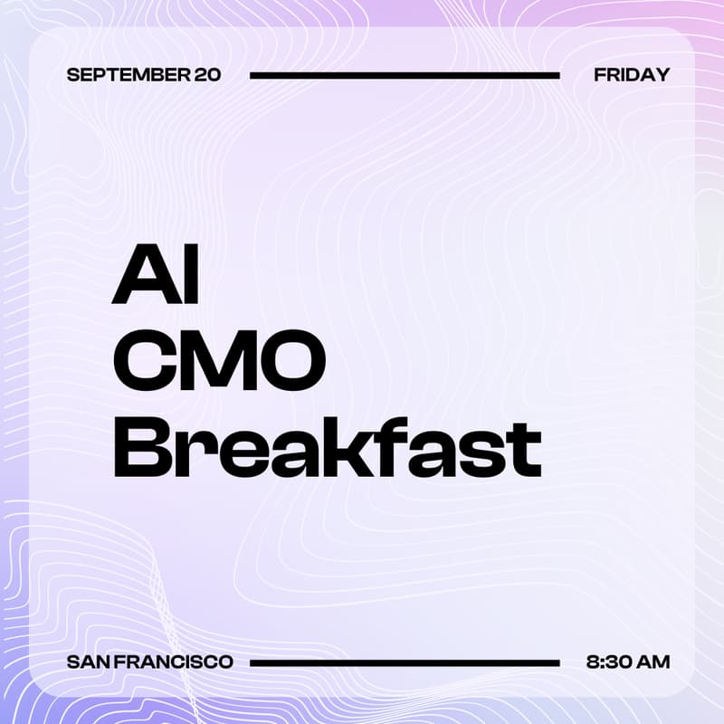 Cover Image for CMO Breakfast: AI in Practice