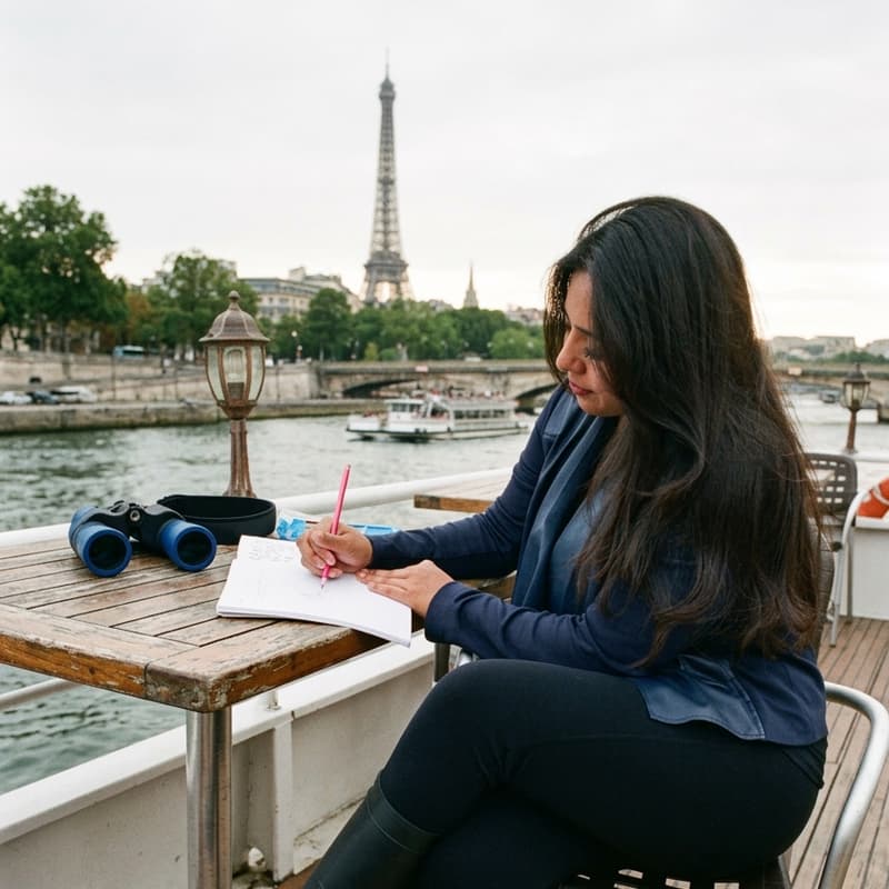 Cover Image for Crafts Club x Travel Journal Workshop with Jeannette Ceja | La Bonbonnière & Paris 5th arr.