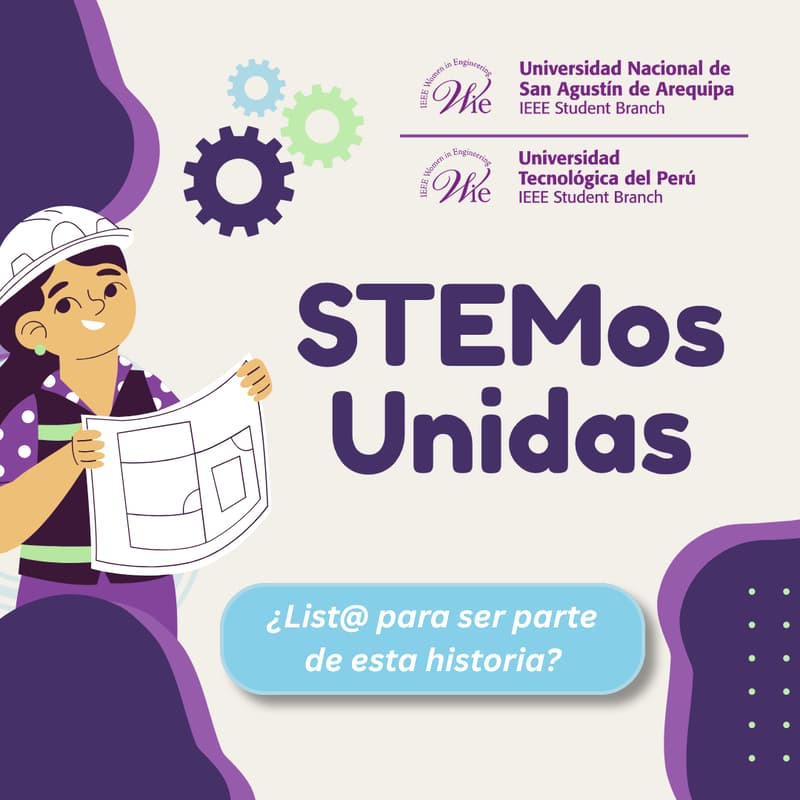 Cover Image for STEMos Unidas - IEEE WIE UNSA | IEEE WIE UTP