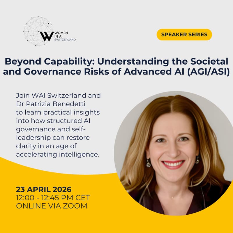 Cover Image for WAI Switzerland · Speaker Series