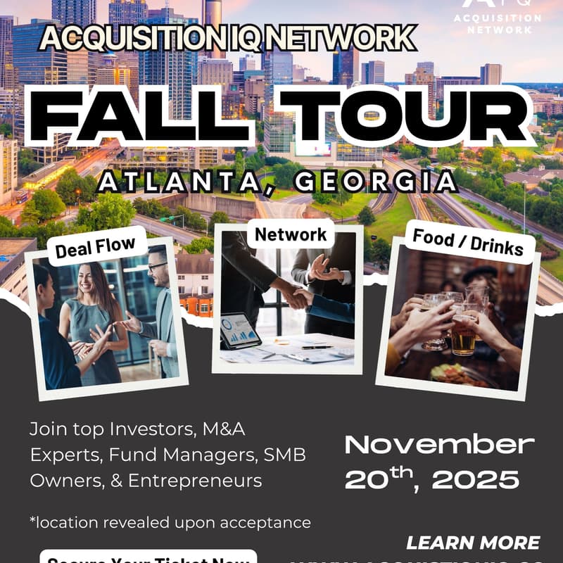 Cover Image for Acquisition IQ Atlanta Fall Tour