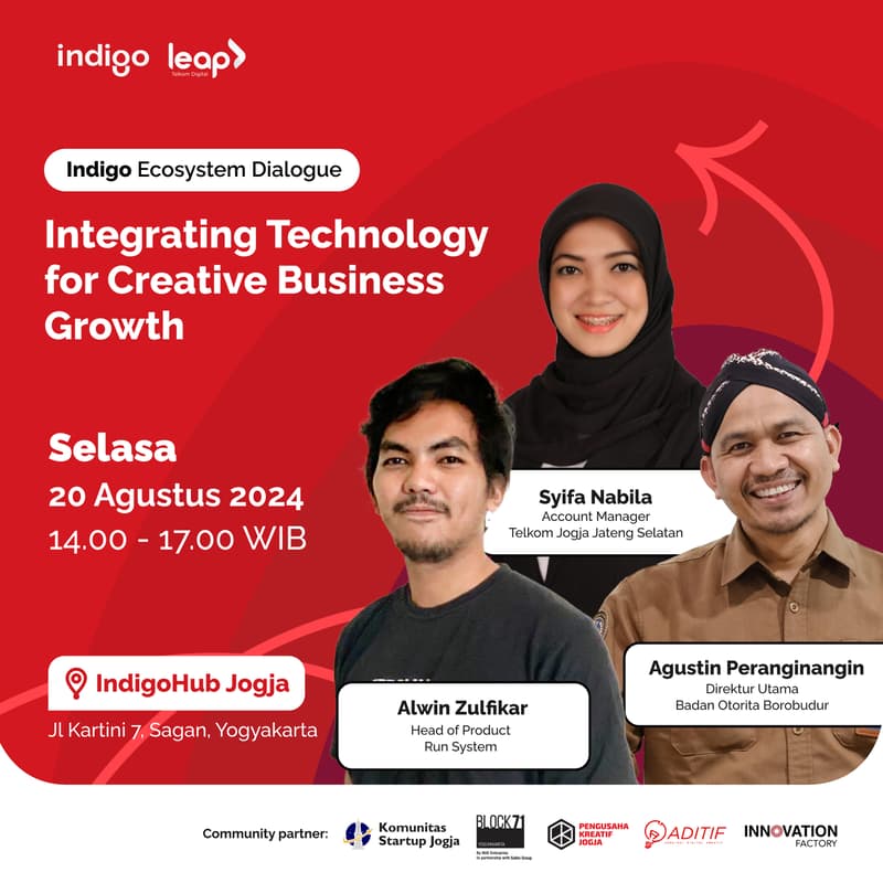 Cover Image for Indigo Ecosystem Dialogue: Integrating Technology for Creative Business Growth