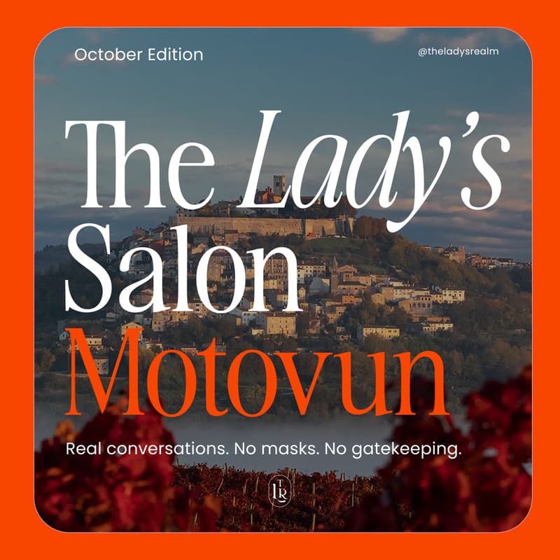 Cover Image for The Lady's Salon — October Edition Motovun, Croatia