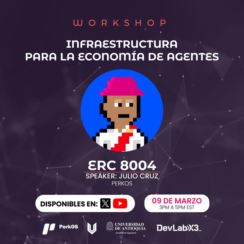 Cover Image for ERC-8004 Workshop — Agent Identity for the Next Web