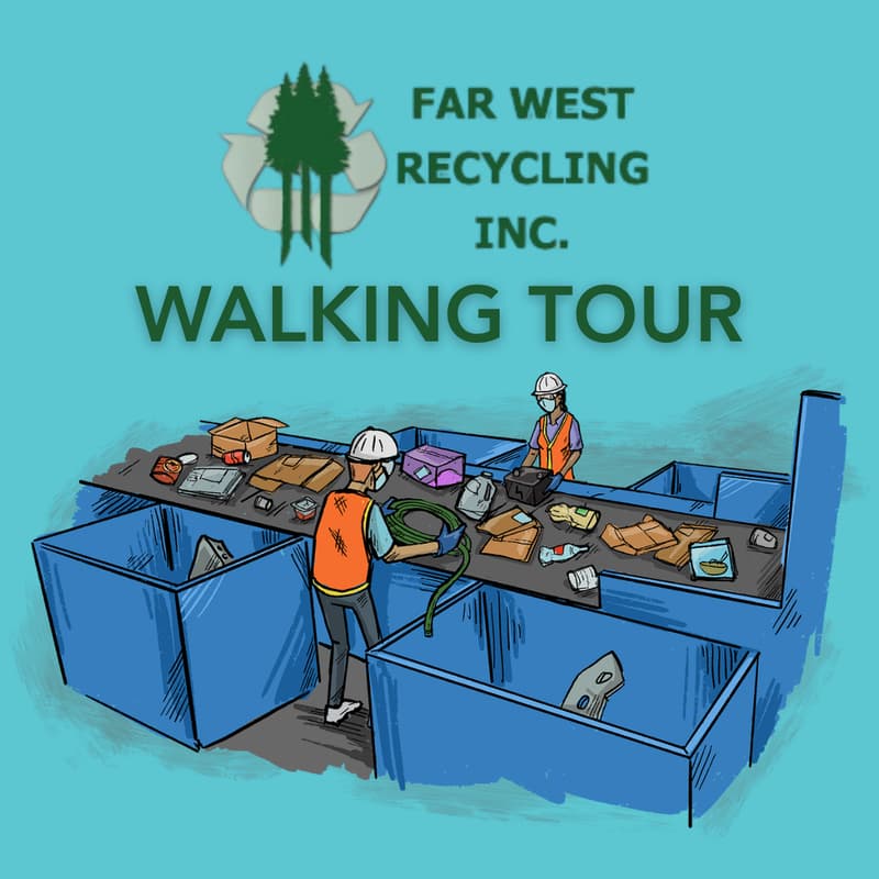 Cover Image for Where does your recycling really go? Far West Recycling Walking Tour