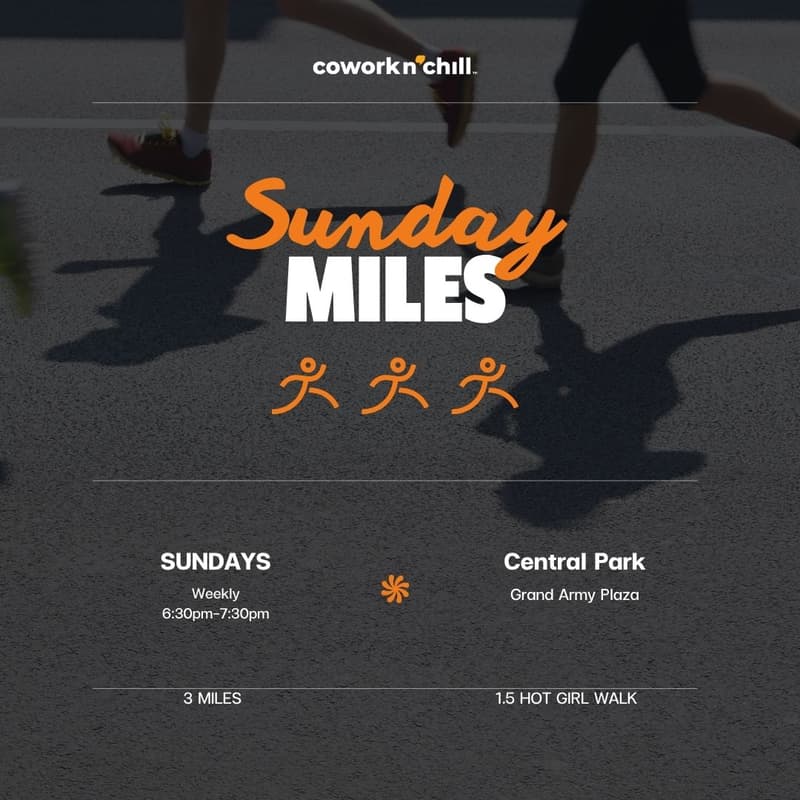 Cover Image for Weekly Sunday Miles